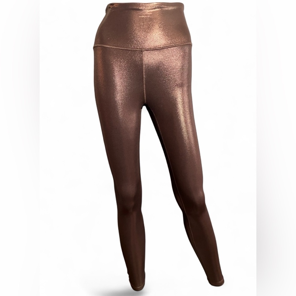 Athleta Lustre Shine Leggings - Bronze Size XS